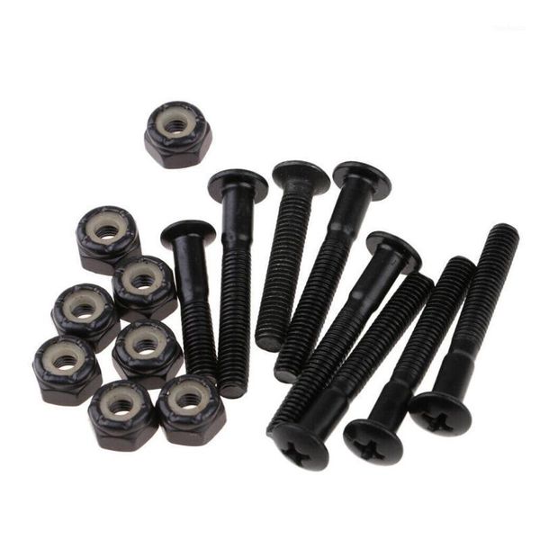 skateboarding black half-tooth mushroom head long board bridge mounting screws&nuts 4-wheeled skateboard eje hardware longboard accessories1
skateboarding black half-tooth mushroom head long board bridge mounting screws&nuts 4-wheeled skateboard eje hardware longboard accessories1
