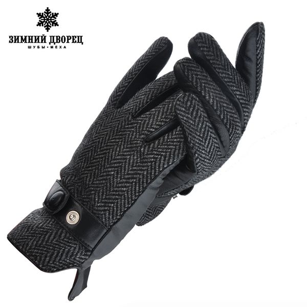 brand men winter gloves real lamb cashmere leather gioves fashion male gioves with warm cashmere lining gioves 201020, Blue;gray 
brand men winter gloves real lamb cashmere leather gioves fashion male gioves with warm cashmere lining gioves 201020, Blue;gray