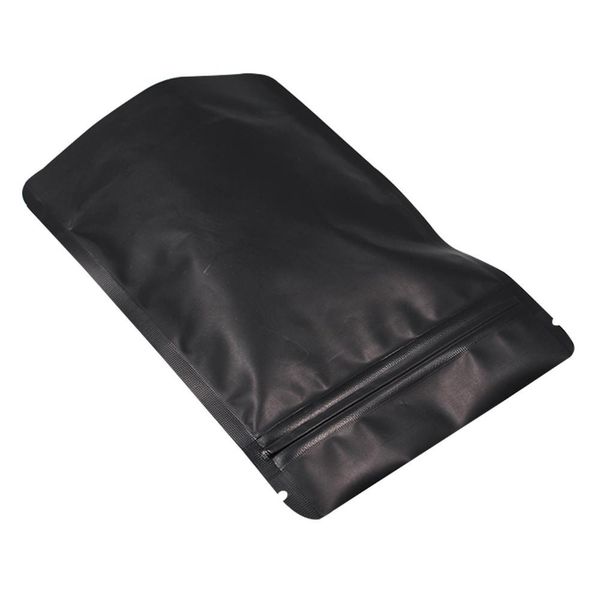 50pcs lot 9 sizes matte black doypack pure aluminum foil zip lock storage bag stand up mylar food retails ziplock packing pouch h bbycdc
50pcs lot 9 sizes matte black doypack pure aluminum foil zip lock storage bag stand up mylar food retails ziplock packing pouch h bbycdc