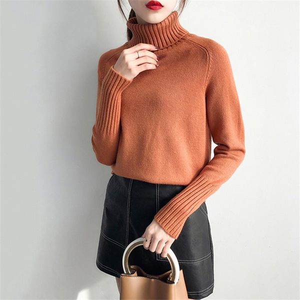women sweater autumn winter new high collar pullover knitted long sleeve loose ladies sweater 2018 female knitted dt03241, White;black 
women sweater autumn winter new high collar pullover knitted long sleeve loose ladies sweater 2018 female knitted dt03241, White;black