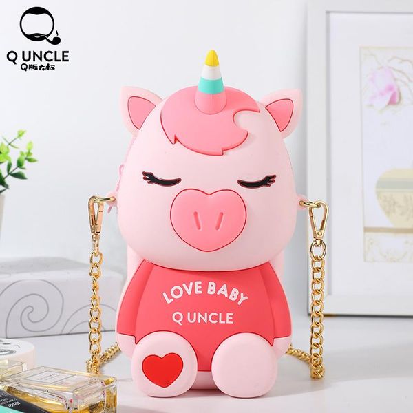 q uncle funny chain crossbody bags silicone zipper buckets wide cute pig handbags shoulder strap shoulder bags for girls gift
q uncle funny chain crossbody bags silicone zipper buckets wide cute pig handbags shoulder strap shoulder bags for girls gift