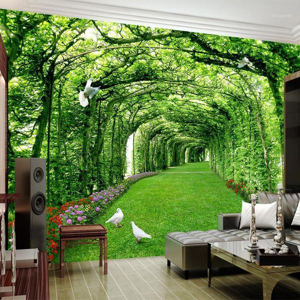 custom p wallpaper for walls 3 d green forest tree lawn 3d stereo space backdrop wall paper home decor mural papel de parede1
custom p wallpaper for walls 3 d green forest tree lawn 3d stereo space backdrop wall paper home decor mural papel de parede1