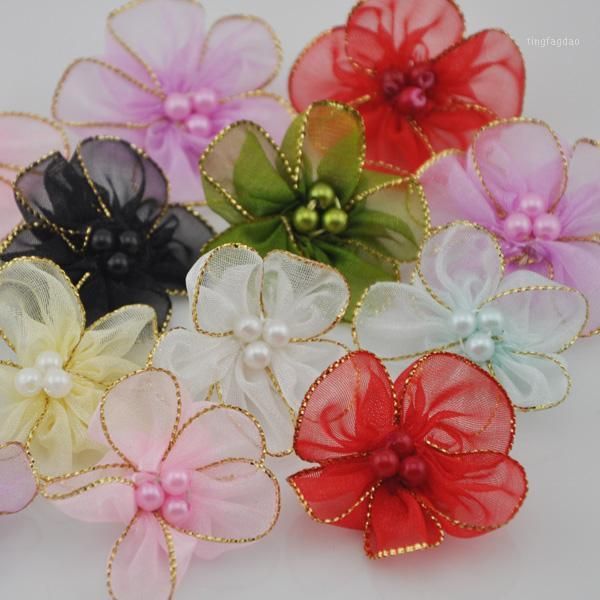decorative flowers & wreaths 20pcs organza ribbon flower w/pearl appliques/craft/wedding decoration lot mix b0271
decorative flowers & wreaths 20pcs organza ribbon flower w/pearl appliques/craft/wedding decoration lot mix b0271