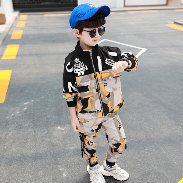 child camouflage sports clothing set boys tracksuit jacket pants kids autumn military uniform clothes for girls camo sportwearx1019, White
child camouflage sports clothing set boys tracksuit jacket pants kids autumn military uniform clothes for girls camo sportwearx1019, White
