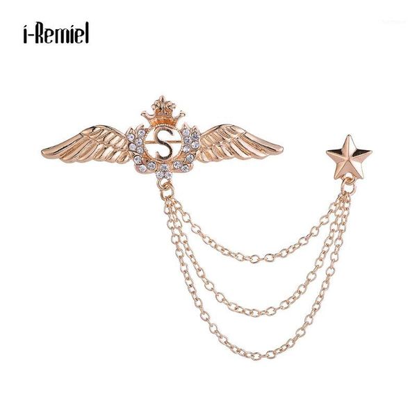 fashion tassel crown brooch crystal angel men's suit shirt brooches broche lapel pin women men gifts accessories1, Gray
fashion tassel crown brooch crystal angel men's suit shirt brooches broche lapel pin women men gifts accessories1, Gray