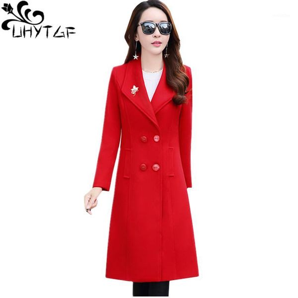 uhytgf 2020 women's coats new fashion double-breastednew autumn winter wool coat lapel slim casual female long woolen jacket 6291, Black
uhytgf 2020 women's coats new fashion double-breastednew autumn winter wool coat lapel slim casual female long woolen jacket 6291, Black