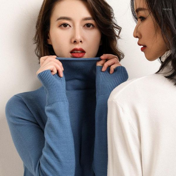 2020 new thickened pile pile collar pullover sweater female winter slim long sleeves with high collar knitted bottoming shirt1, White;black
2020 new thickened pile pile collar pullover sweater female winter slim long sleeves with high collar knitted bottoming shirt1, White;black