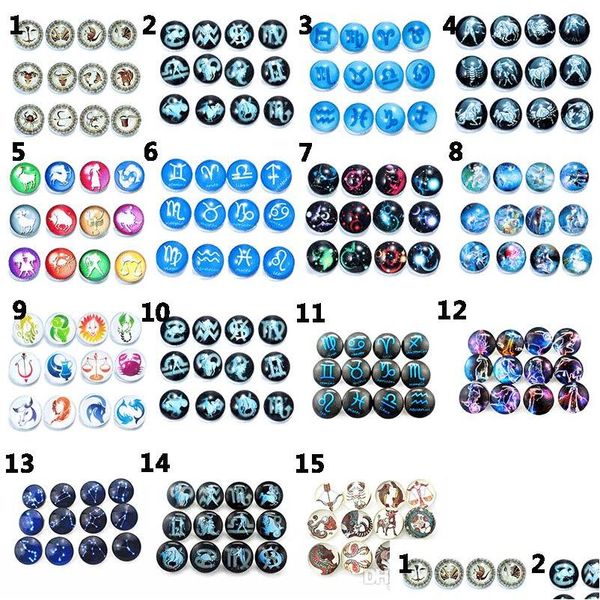 fashion 60pcs/lot 12 constellations glass snap button jewelry 18mm ginger snap noosa chunk fit bracelet necklace ring accessories oojwf
fashion 60pcs/lot 12 constellations glass snap button jewelry 18mm ginger snap noosa chunk fit bracelet necklace ring accessories oojwf