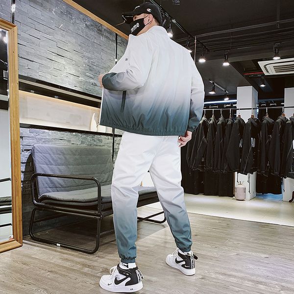 markless mens tracksuit outdoor loose sportswear fashion casual outfit stylish sweatsuit jackets with pants fqt061 201204, Gray
markless mens tracksuit outdoor loose sportswear fashion casual outfit stylish sweatsuit jackets with pants fqt061 201204, Gray