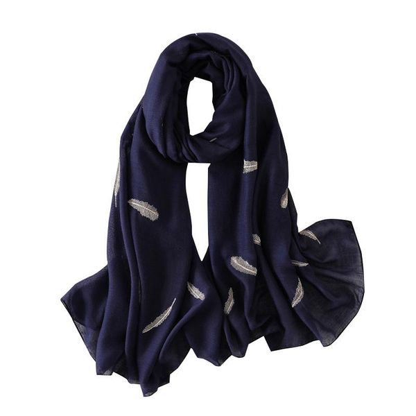 2020 cotton scarf women foulard neck feather wrap hijab brand solid soft bandana lady head band scarves tie poncho, Blue;gray
2020 cotton scarf women foulard neck feather wrap hijab brand solid soft bandana lady head band scarves tie poncho, Blue;gray