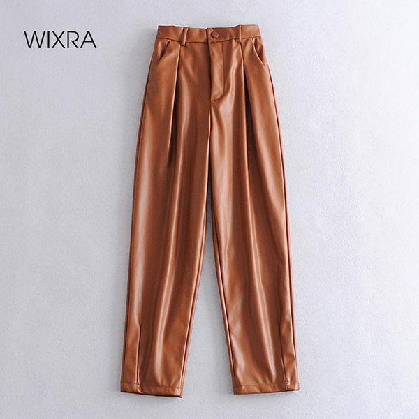 wixra women suit pu leather pants ladies style bottoms female office wear pants autumn spring high waist trousers1, Black;white
wixra women suit pu leather pants ladies style bottoms female office wear pants autumn spring high waist trousers1, Black;white