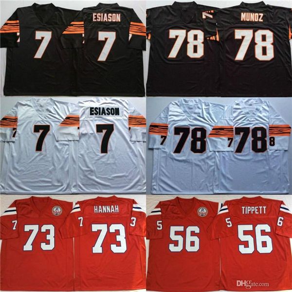 #7 boomer esiason #78 anthony munoz #56 andre tippett #73 john hannah ncaa vintage 100% stitced jerseys color white black red jersey
#7 boomer esiason #78 anthony munoz #56 andre tippett #73 john hannah ncaa vintage 100% stitced jerseys color white black red jersey