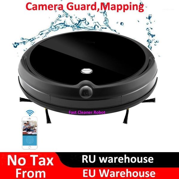 map navigation,camera guard video call auto wireless vacuum cleaner robot with wifi app control,smart memory,big water tank1
map navigation,camera guard video call auto wireless vacuum cleaner robot with wifi app control,smart memory,big water tank1