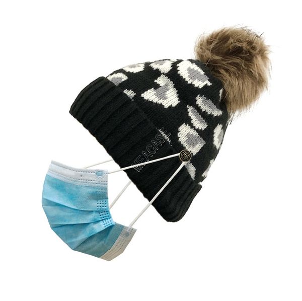 winter knitted hats women leopard beanies with button mask holder designers skull caps fashion detachable pompon ski sport hat d102704, Yellow
winter knitted hats women leopard beanies with button mask holder designers skull caps fashion detachable pompon ski sport hat d102704, Yellow