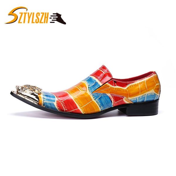 mens shoes genuine leather men dress shoes slip on mixed color luxury business wedding formal shoe prom oxford shoe, Black
mens shoes genuine leather men dress shoes slip on mixed color luxury business wedding formal shoe prom oxford shoe, Black