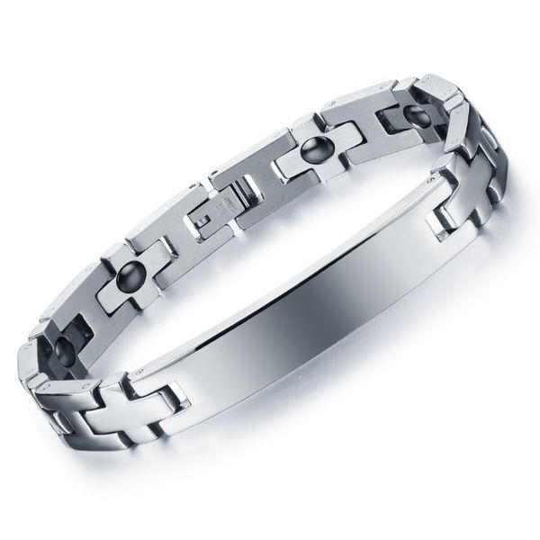 lovers' magnetic bracelets casual stainless steel cubic zirconia bracelet for women men jewelry gift, Black
lovers' magnetic bracelets casual stainless steel cubic zirconia bracelet for women men jewelry gift, Black