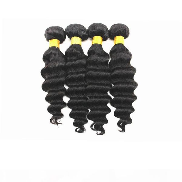dilys loose deep hair extensions 3 or 4 bundles natural color brazilian indian unprocessed human hair weaves 100g bundle 8-28 inches, Black
dilys loose deep hair extensions 3 or 4 bundles natural color brazilian indian unprocessed human hair weaves 100g bundle 8-28 inches, Black