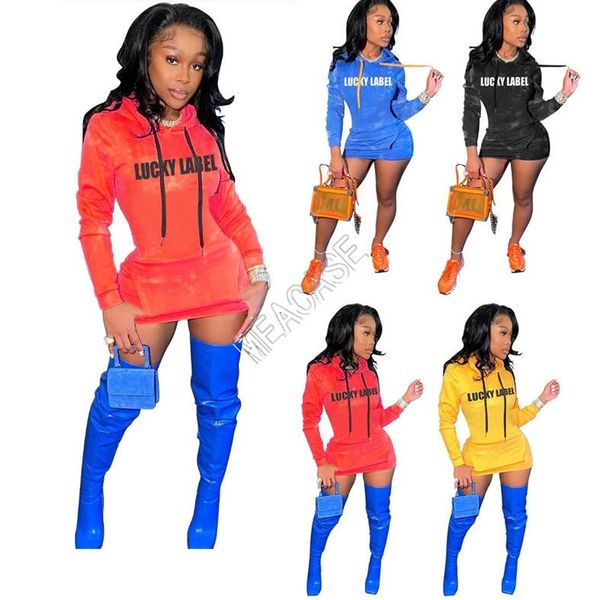 lucky label women hoodies dress hooded long sweaters letters winter dress girls outdoor casual sports overall dresses with pockets d102605, White
lucky label women hoodies dress hooded long sweaters letters winter dress girls outdoor casual sports overall dresses with pockets d102605, White