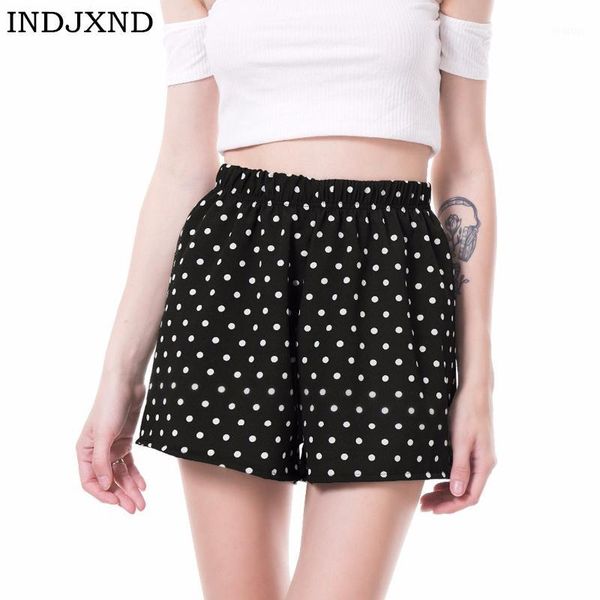 indjxnd elastic waist women chiffon shorts dot style casual summer shorts mid waist loose short beach flare new s-xl1, White;black
indjxnd elastic waist women chiffon shorts dot style casual summer shorts mid waist loose short beach flare new s-xl1, White;black
