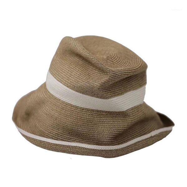 2020 women straw hat, spring and summer hat , elegant sun hat ,casual fisherman ,flanging female , dome women1, Blue;gray
2020 women straw hat, spring and summer hat , elegant sun hat ,casual fisherman ,flanging female , dome women1, Blue;gray