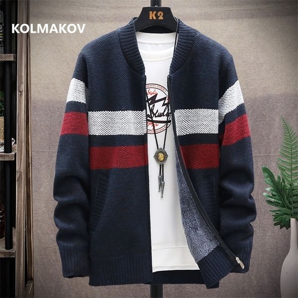 winter men's knitted stripe thicken coats male sweater casual keep warm male cardigan sweaters men size -3xl 201105, White;black
winter men's knitted stripe thicken coats male sweater casual keep warm male cardigan sweaters men size -3xl 201105, White;black