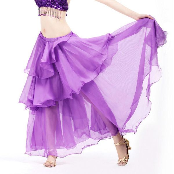 2019 women belly dance long skirt belly dance stage performance skirt female three-layer chiffon dress practice 11 colors1, Black;red
2019 women belly dance long skirt belly dance stage performance skirt female three-layer chiffon dress practice 11 colors1, Black;red