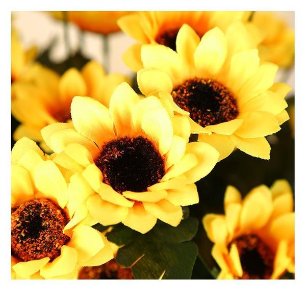 7pcs/lot 30cm artificial sunflowers bouquet for home wedding garden decor living room party table window decor gifts f jlllhs
7pcs/lot 30cm artificial sunflowers bouquet for home wedding garden decor living room party table window decor gifts f jlllhs