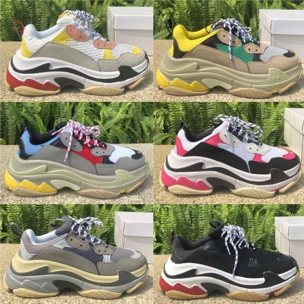new fashion paris triple-s shoes low platform sneakers triple s mens casual women casual sports trainers chaussures 36-45, Black
new fashion paris triple-s shoes low platform sneakers triple s mens casual women casual sports trainers chaussures 36-45, Black