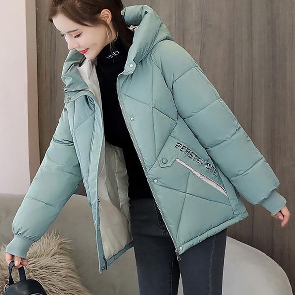 beige femme parkas coat women cotton casual loose solid bread short jacket 2020 winter fashion jacket women chaquetas de mujer, Black
beige femme parkas coat women cotton casual loose solid bread short jacket 2020 winter fashion jacket women chaquetas de mujer, Black