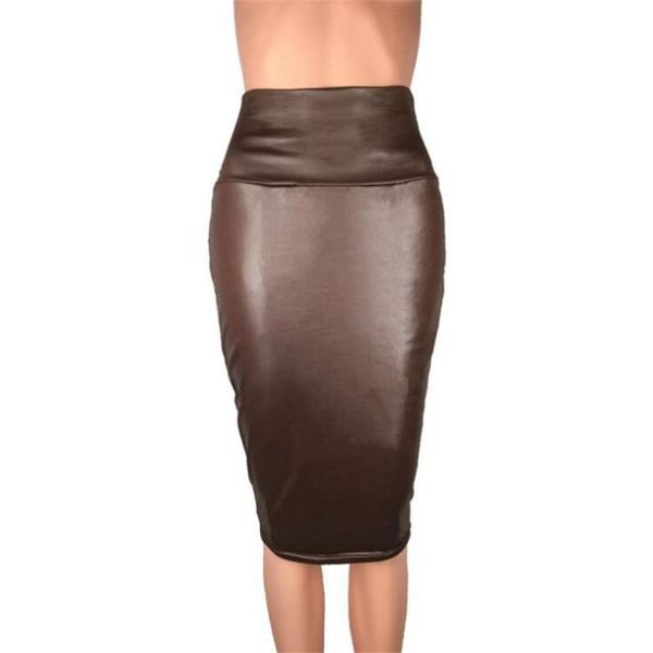 visnxgi pu leather skirts women high waist pencil office lady plus size midi autumn hip package bodycon clubwear clothes, Black
visnxgi pu leather skirts women high waist pencil office lady plus size midi autumn hip package bodycon clubwear clothes, Black