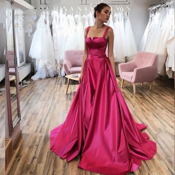 new fashion elegantes a line prom dresses spaghetti sleeveless zipper back simple modest formal evening gowns sweep train, Black
new fashion elegantes a line prom dresses spaghetti sleeveless zipper back simple modest formal evening gowns sweep train, Black