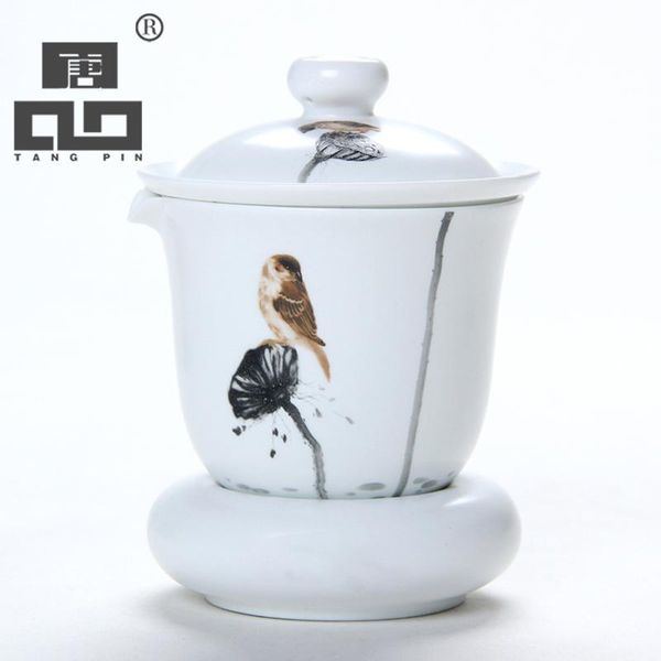 tangpin кофе и чай наборы расписанного керамического чайника чайник gaiwan чашка чая китайского kung fu tea set drinkware qylzws mywjqq
tangpin кофе и чай наборы расписанного керамического чайника чайник gaiwan чашка чая китайского kung fu tea set drinkware qylzws mywjqq
