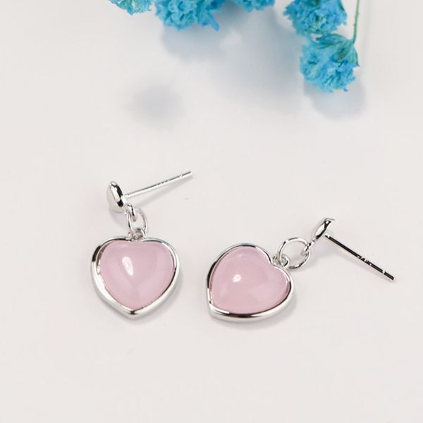 10 pairs trendy silver plated love heart rose quartz stud earrings for women lovely cat romantic style jewelry, Golden;silver
10 pairs trendy silver plated love heart rose quartz stud earrings for women lovely cat romantic style jewelry, Golden;silver