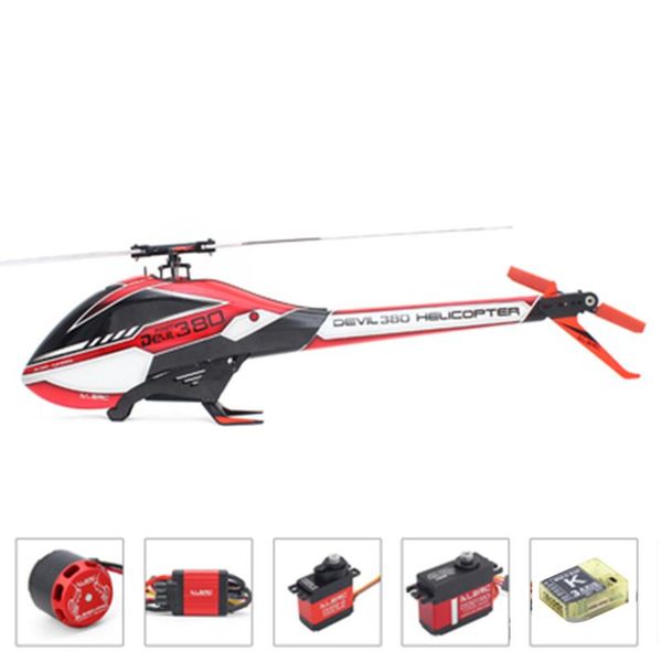ALZRC - Devil 380 FAST FBL Super Combo RC Helicopter with DS452-S CCPM DS501MG Servo MINI K-BAR V2 3-Axle Gyro System
ALZRC - Devil 380 FAST FBL Super Combo RC Helicopter with DS452-S CCPM DS501MG Servo MINI K-BAR V2 3-Axle Gyro System