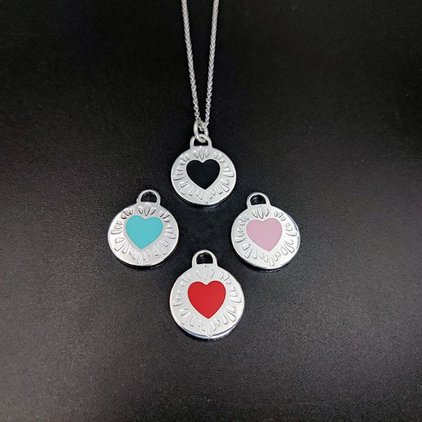 s925 sterling silver heart round medal charm necklace, classic fashion, jewelry, birthday gift
s925 sterling silver heart round medal charm necklace, classic fashion, jewelry, birthday gift