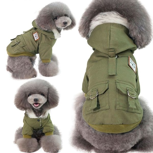 winter designer dog clothing wear resistant hooded coat pet dog clothes fashion thick outdoor outwear pet dog jackets wholesale
winter designer dog clothing wear resistant hooded coat pet dog clothes fashion thick outdoor outwear pet dog jackets wholesale