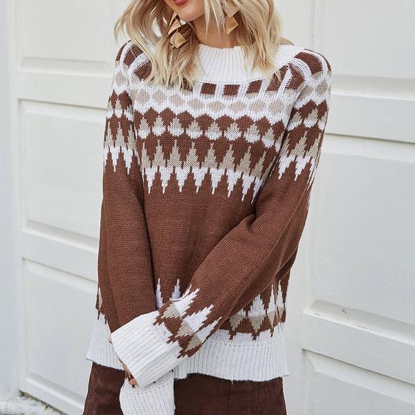 geometric women's sweater pullover knitted o-neck england style sweaters female 2021 spring autumn retro ladies knitting jumper, White;black
geometric women's sweater pullover knitted o-neck england style sweaters female 2021 spring autumn retro ladies knitting jumper, White;black