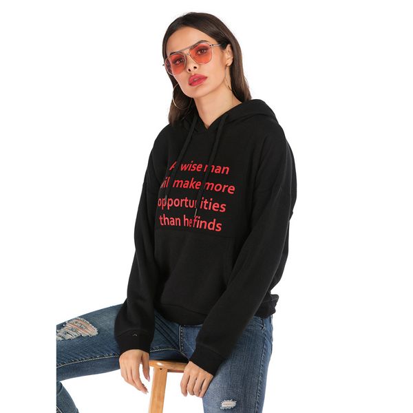 2020 fast selling amazon europe and the united states cross-border women's wear cap letter printing long sleeves, White;black
2020 fast selling amazon europe and the united states cross-border women's wear cap letter printing long sleeves, White;black