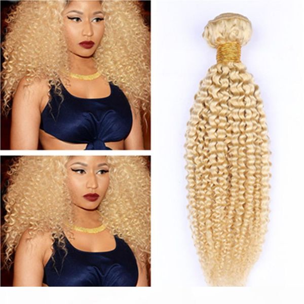 #613 blonde kinky curly brazilian human hair bundles deals 4pcs 400gram virgin brazilian human hair bleach blonde kinky curly weave wefts, Black
#613 blonde kinky curly brazilian human hair bundles deals 4pcs 400gram virgin brazilian human hair bleach blonde kinky curly weave wefts, Black