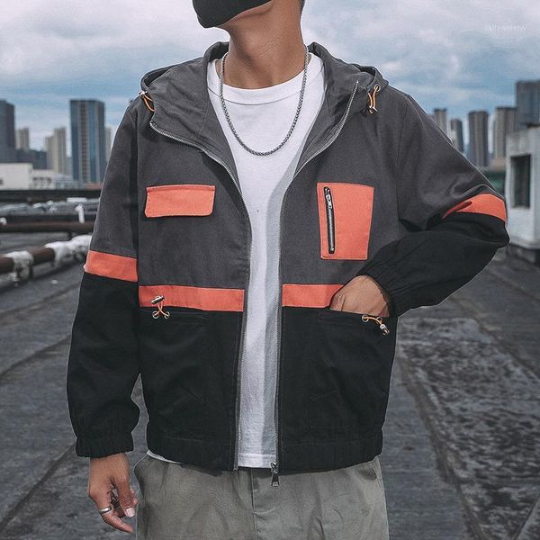 men's jackets men's and hooded youth casual zipper shirt 2021 large size trend handsome bomber jacket1, Black;brown 
men's jackets men's and hooded youth casual zipper shirt 2021 large size trend handsome bomber jacket1, Black;brown