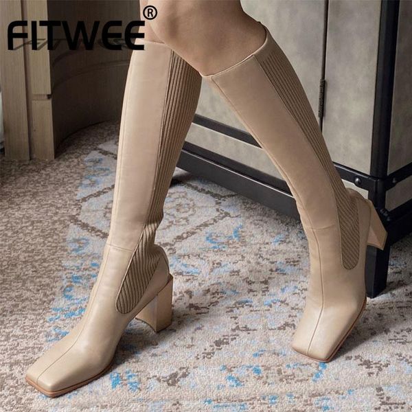 boots fitwee women high heel stange real leather knee fashion winter shoes woman footwear size 33-40, Black
boots fitwee women high heel stange real leather knee fashion winter shoes woman footwear size 33-40, Black