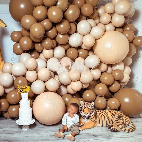 Coffee Caramel Latex Balloons 18/10/5 Inch Wedding Birthday Balloons Arch Decoration Globos Party Supplies
Coffee Caramel Latex Balloons 18/10/5 Inch Wedding Birthday Balloons Arch Decoration Globos Party Supplies
