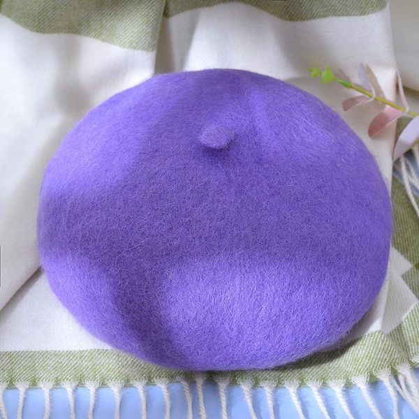 new autumn and winter korean solid wool beret women's fashion cashmere painter retro hat 2021 fashion winter hats for women, Blue;gray
new autumn and winter korean solid wool beret women's fashion cashmere painter retro hat 2021 fashion winter hats for women, Blue;gray