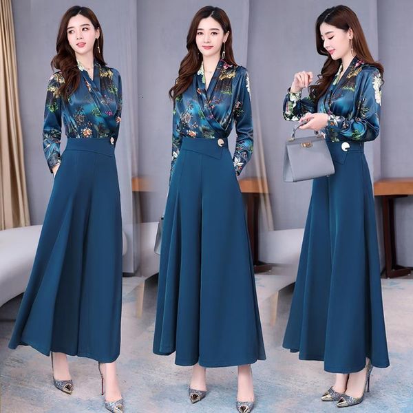 luxury floral spring female ample leg femme pants pieces korean pantalon woman suit two garments clothes wgil, White
luxury floral spring female ample leg femme pants pieces korean pantalon woman suit two garments clothes wgil, White