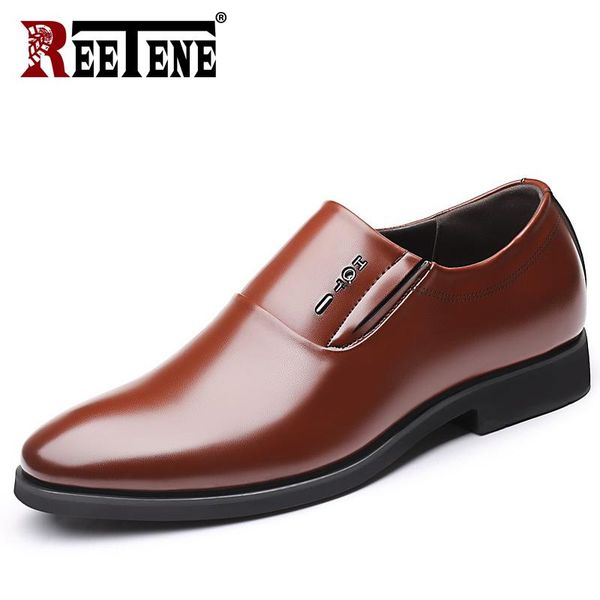 reetene slip on men formal shoes business formal dress shoes leather men's dress elegant suit office warm loafers, Black
reetene slip on men formal shoes business formal dress shoes leather men's dress elegant suit office warm loafers, Black