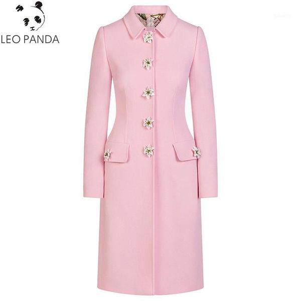 2020 fashion designer pink windbreaker overcoat autumn winter women long sleeve lily button keep warm windbreaker overcoat1, Tan;black
2020 fashion designer pink windbreaker overcoat autumn winter women long sleeve lily button keep warm windbreaker overcoat1, Tan;black