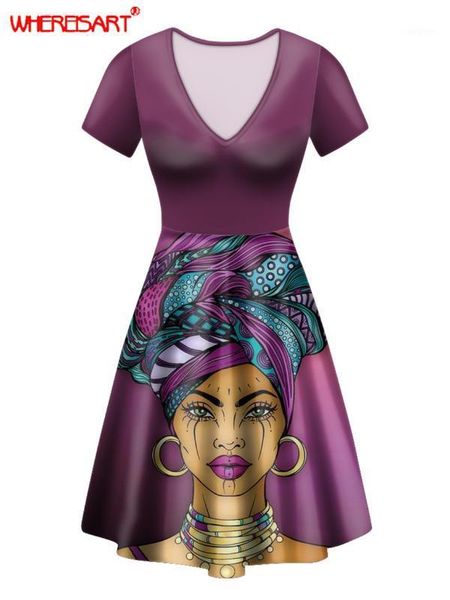 whereisart summer long dresses women vintage african women print plus size femme short sleeve v-neck beach dress sukienki letnie1, Black;gray
whereisart summer long dresses women vintage african women print plus size femme short sleeve v-neck beach dress sukienki letnie1, Black;gray