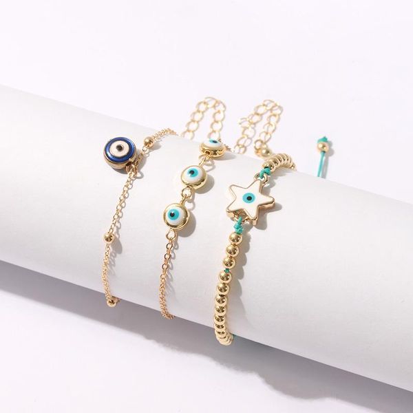 link, chain komi fashion colorful evil eye bracelets & bangles for women girls rhinestone adjustable handmade sets jewelry e30407, Black
link, chain komi fashion colorful evil eye bracelets & bangles for women girls rhinestone adjustable handmade sets jewelry e30407, Black