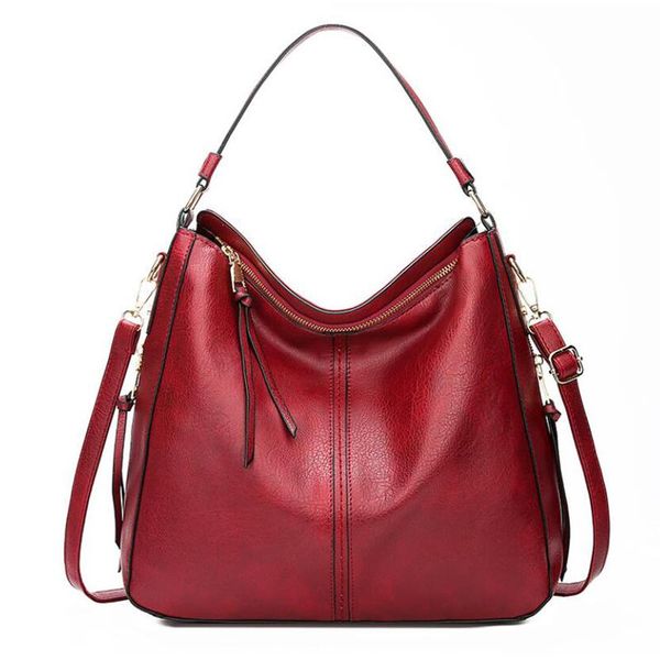 new large capacity woman handbag pu leather shoulder bag fashion casual design crossbody bag ladies travel shopping