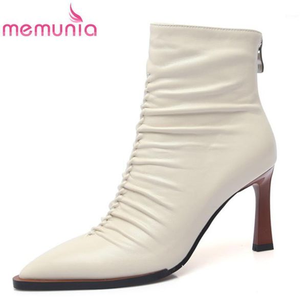 boots memunia 2021 est genuine leather thin high heels ladies dress party shoes pointed toe pleated ankle women1, Black
boots memunia 2021 est genuine leather thin high heels ladies dress party shoes pointed toe pleated ankle women1, Black